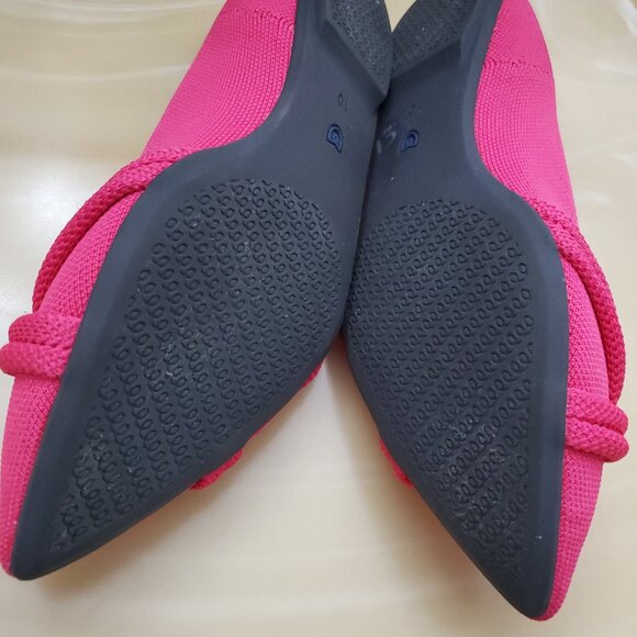 Elegant Pink Women's Flats - Picture 13 of 15